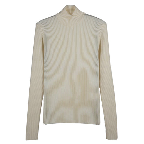 Sunflower Rib Sweater Off White 3017 Degli Uberti